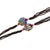 Art Deco Millefiori Glass Bead Tassel Flapper Necklace, 1920s For Sale - Image 6 of 8