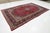 Persian Vintage Persian Kashan Medallion Wool Rug in Red For Sale - Image 3 of 10