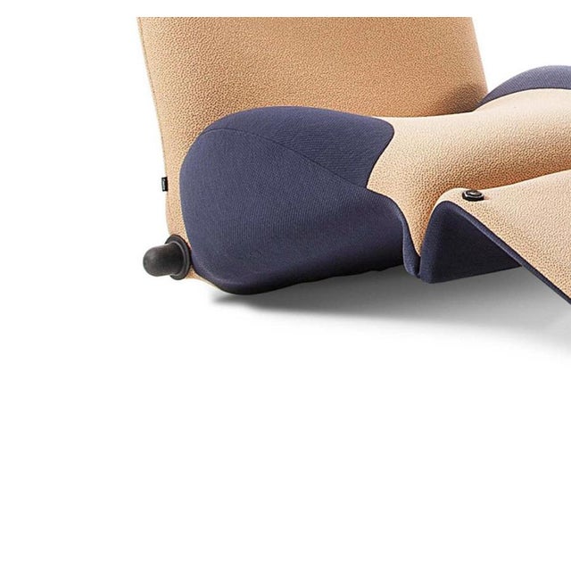 Gold Wink Armchairs by Toshiyuki Kıta for Cassina, Set of 3 For Sale - Image 8 of 10