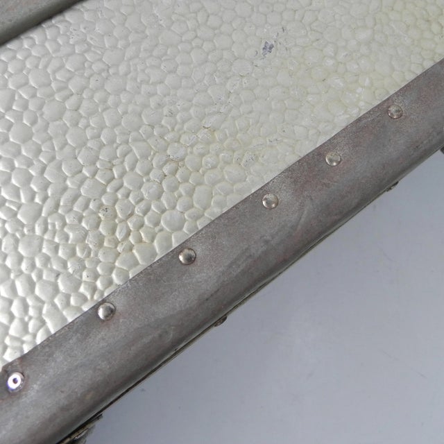 Vintage Aluminum Clad Chest For Sale - Image 18 of 18