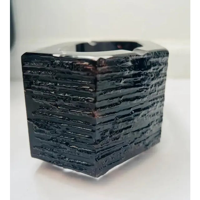 Daum Cesar Baldaccini Argos Ashtray 1970 France Crystal Midcentury Sculpture Chairish