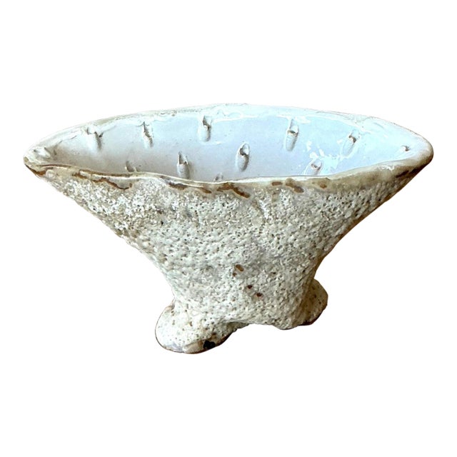 Vintage Boho Studio Pottery Bowl For Sale