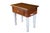 American Country Farmhouse Table or Island. Made from Cherry and pine with painted legs. The table has a large central...