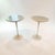 Mid-Century Modern 1980s Pair of Authentic Knoll International Saarinen Oval Tulip Side Tables For Sale - Image 3 of 12
