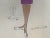 1940s Fashion Plate Watercolor Painting For Sale - Image 4 of 5