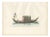 P. Mercuri, Venetian Noblewoman and Nun in Gondola Medieval Costume Plate, 1845, Print For Sale