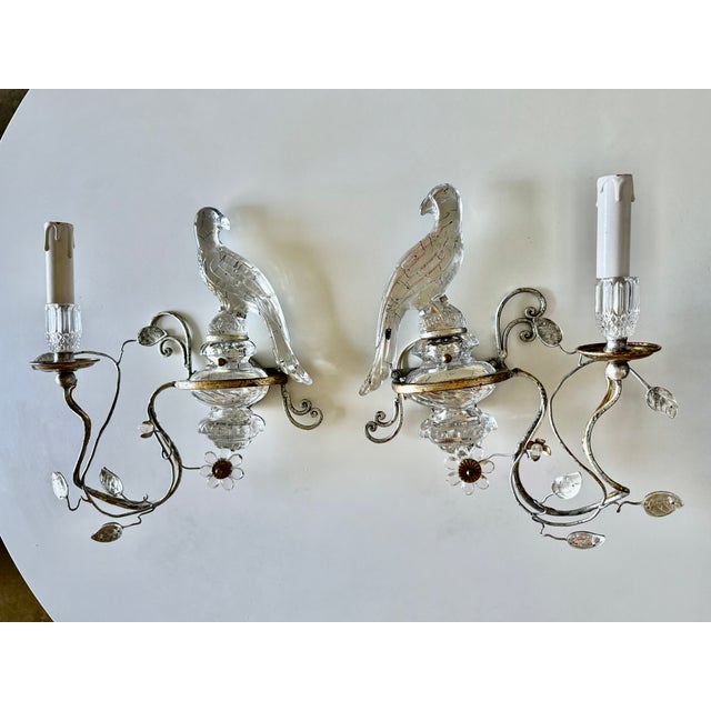 Maison Baguès Mid 19th Century Pair of Maison Bagues Wall Sconces For Sale - Image 4 of 10