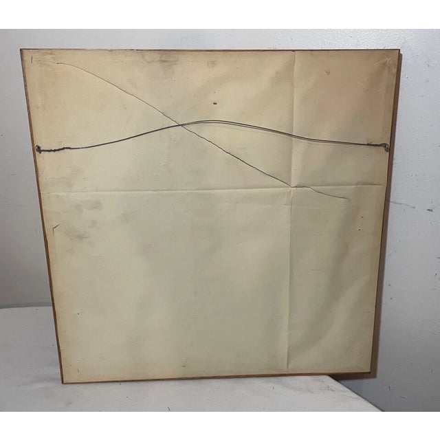 Antique 1800's Handmade Embroidered Linen Needlepoint Sampler 19th Century Art For Sale - Image 10 of 10