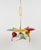 Mid-Century Chandelier in Enamel Metal and Brass in the style of Stilnovo, Italy, 1950s For Sale - Image 14 of 17