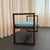 1950s Mid Century Modern Geometric Lacquered Mahogany Bench For Sale - Image 4 of 10