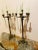 French French Empire Bronze Candelabras -a Pair For Sale - Image 3 of 12