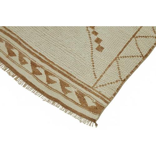 Beige Bohemian Runner Rug For Sale - Image 4 of 7