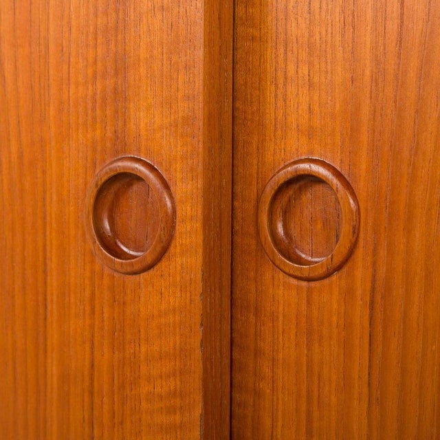 Large Wardrobe in Teak by Melvin Mikkelsen, Denmark, 1960s For Sale - Image 15 of 18
