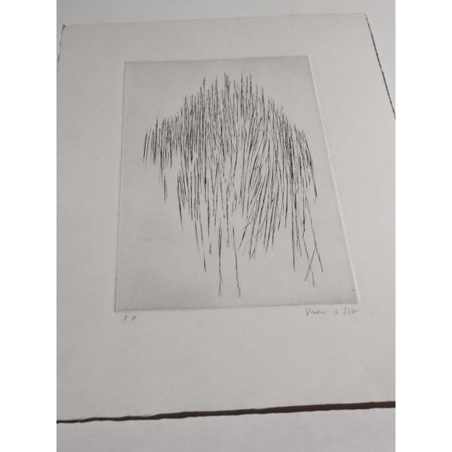 Maria Helena Vieira Da Silva, Untitled, 1980s, Etching For Sale - Image 9 of 10