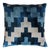 Contemporary Silk Velvet Ikat Pillow Cover Bohemian Pillow For Sale