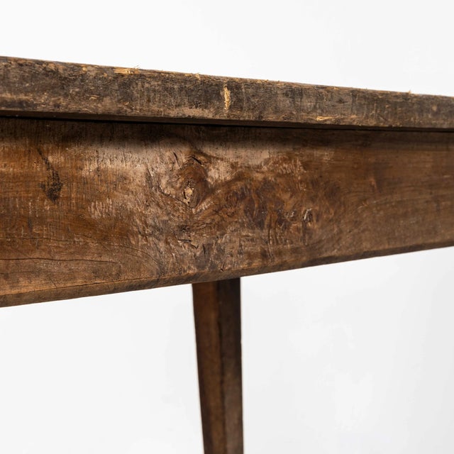 1940s French Farmhouse Narrow Table, 1940s For Sale - Image 5 of 10