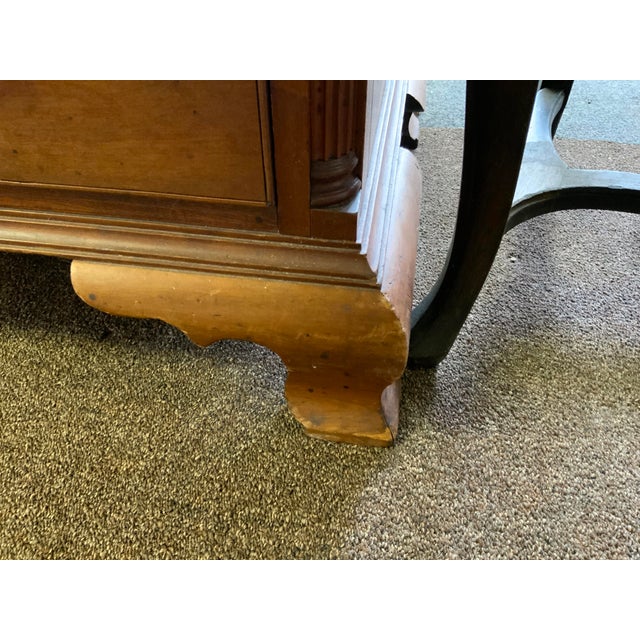 Brown Circa 1800’s Cherry Chippendale Chest of Drawers For Sale - Image 8 of 14