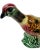Ceramic Vintage Mid Century Ceramic Pheasant Plant Holder Made in Usa For Sale - Image 7 of 12