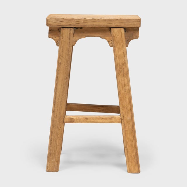 This provincial stool is artisan-crafted in the style of traditional Chinese courtyard stools typically used throughout a...