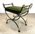 Mid-Century Modern Vintage Maison Jansen Style Vanity Bench For Sale - Image 3 of 12