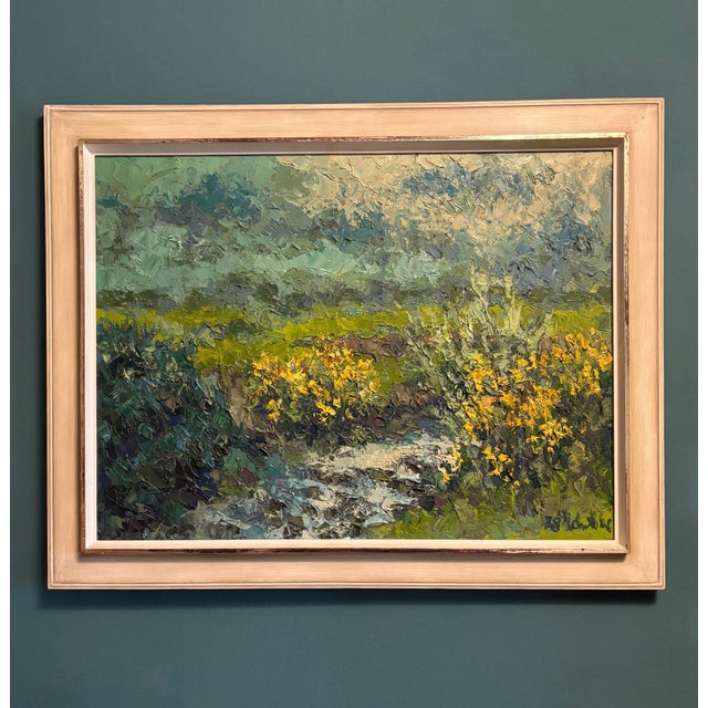 Oil Painting by Helmut Siesser, Signed, Germany, 1978 For Sale - Image 9 of 9