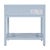 Blue Nora 30 in. W Rectangular Wood 1 Drawer Wide Nightstand with Lower Open Shelf, Light Blue For Sale - Image 8 of 11
