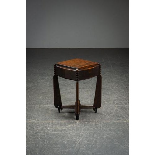 Amsterdam School Side Table by Christiaan Bartels For Sale - Image 5 of 10