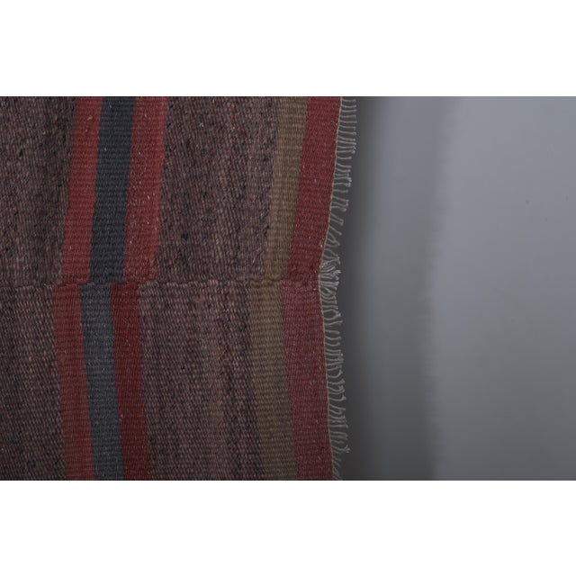 Textile Decorative Oversized Turkish Kilim Rug 9' X 10'9'' For Sale - Image 7 of 10