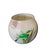 Vintage Tropical Avian Decoupage Glass Hurricane Bowl For Sale - Image 4 of 12