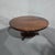 Fine round Victorian mahogany coffee table with centre pedestal on platform base with claw feet, in excellent overall...