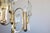 Vintage Brass and Crystal 9-Light Chandelier by Gaetano Sciolari for Sciolari, 1970s For Sale - Image 6 of 18