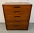 Mid-Century Modern Henredon Circa 60' Mid-Century Modern Walnut Highboy Dresser For Sale - Image 3 of 17