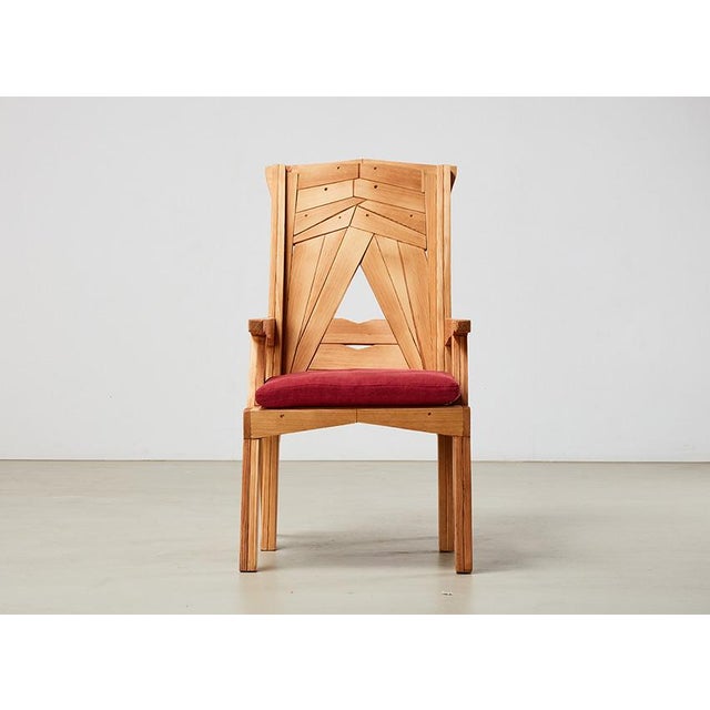 Postmodern Armchair, Italy, 1980s For Sale - Image 4 of 10