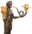 Pair of French 19th Century Empire Style Bronze, Ormolu & Marble Candelabras. For Sale - Image 9 of 11