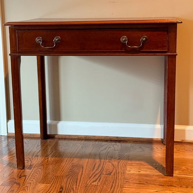 Traditional Antique Georgian Petite Console For Sale - Image 3 of 13