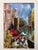 Venetian Canal Gondola Gondolier Scene Contemporary Mixed-Media Painting, Signed, Framed Art For Sale - Image 12 of 12