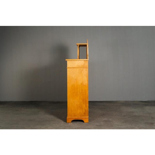 Art Nouveau Sideboard with Upper Section, Set of 2 For Sale - Image 5 of 18