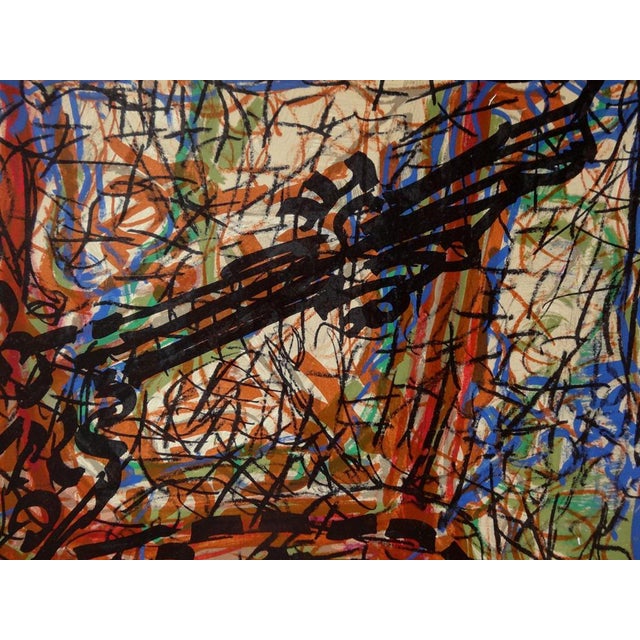Jean-Paul Riopelle, Abstract Composition, Lithograph For Sale - Image 3 of 6