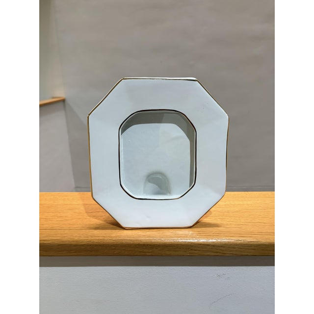 Ceramic Photo Frame by Tommaso Barbi, 1986 For Sale - Image 7 of 7