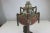 Wood Rare Exotic 1920s Chinoiserie Lamp of Tasseled Pagoda Shade with Foo Dog Base For Sale - Image 7 of 9