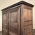 Coffee 18th Century Rustic Country French Oak Armoire For Sale - Image 8 of 18