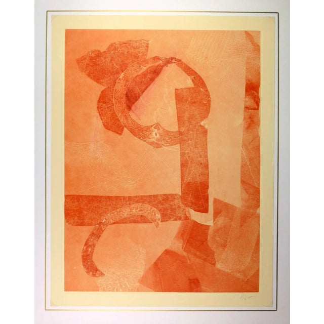 Kismine Varner, Orange Abstract For Sale - Image 4 of 5