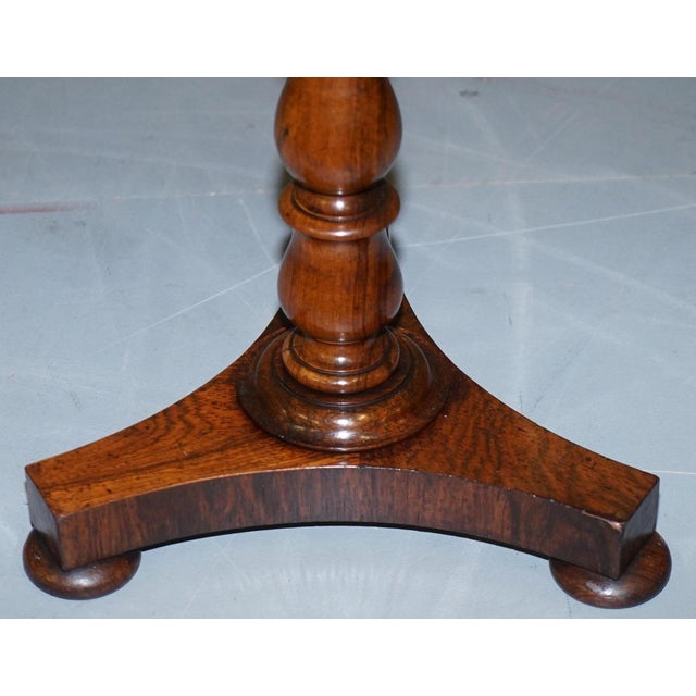 William IV Hardwood Side Tables with Mirrored Tops, 1830s, Set of 2 For Sale - Image 13 of 18