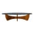 Sanders Oval Walnut Coffee Table For Sale