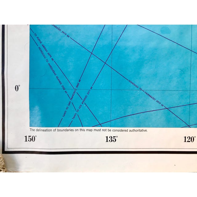 Vintage Army Map Service Map of North America 1954 – Rare 1101 Series Edition 6 – 55"x 40" Large Wall Map Decor For Sale - Image 9 of 10