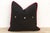 1960s Neer Black Dotted Ahir Handloom Pillow For Sale - Image 5 of 6