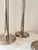 Vintage Art Deco Modernist Chrome Candlesticks, 1930s, Set of 3 For Sale - Image 14 of 17