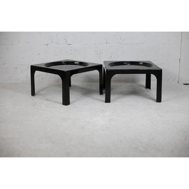 Space Age Fiberglass Coffee Tables, 1970s, Set of 2 For Sale - Image 9 of 14