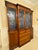 A magnificent and commanding George III / Chippendale style breakfront library bookcase in solid mahogany — the kind of...