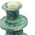 Moroccan Tamegroute Glazed Candlestick Holder For Sale - Image 4 of 7